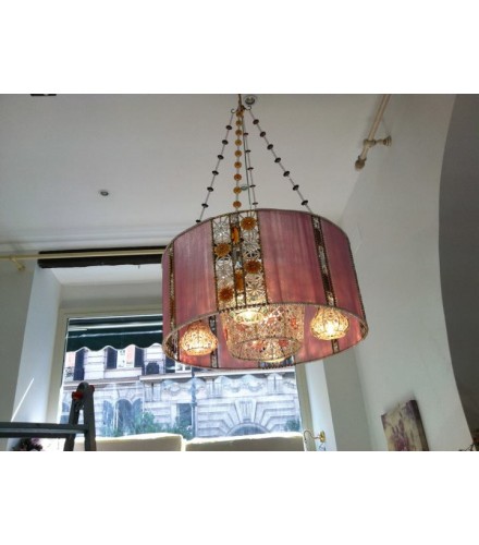 Cylindrical chandelier